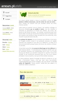 J’ai créé amours.pl: les amours pluriels en 1 page
